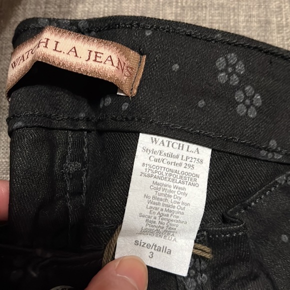 NWT made in USA :). Size 3 watch L.A. Jean 💥☝️🌹 - Picture 2 of 10